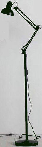 Торшер напольный (светильник) Мелодия Света плафон из металла 220В Е27 Зеленый картинка 